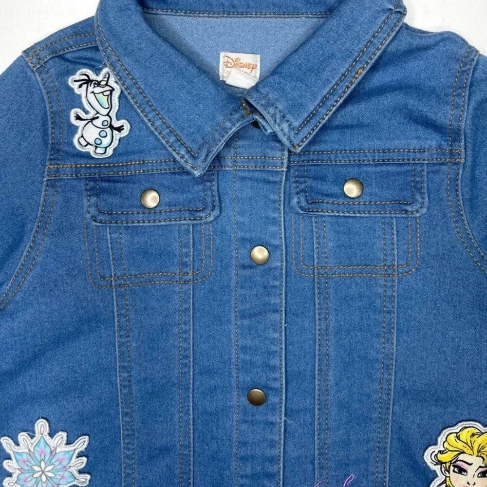 Disney Frozen Tutu‎ Couture Denim Jacket